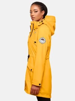 Navahoo Manteaux De Pluie Manteau Mi-saison Deike Femme Jaune Dor -Navahoo Soldes 2916f124ace0b03f0f41d1651fec936c