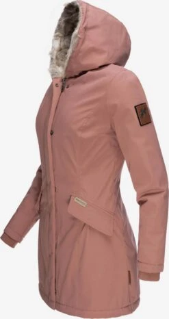 Navahoo Parkas Parka D’hiver Cristal Femme Rose Foncé -Navahoo Soldes 29994739cbd0e2725a08f96914df7e96