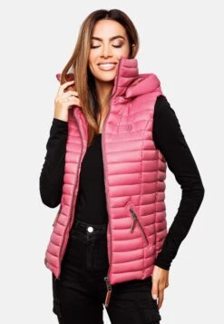 Navahoo Vestes Sans Manches Gilet Shadaa Femme Rose Ancienne -Navahoo Soldes 2b5a9d5368dcac96944125beecd0b06e