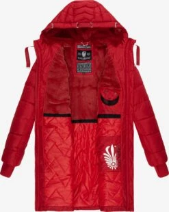 Navahoo Manteaux Dhiver Manteau D’hiver Alpenveilchen Femme Rouge -Navahoo Soldes 2c1f9d2eb1ffa1ef89354b15e7b8c6fe