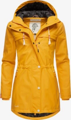 Navahoo Manteaux De Pluie Manteau Mi-saison Rainy Forest Femme Jaune -Navahoo Soldes 2c5d3853523915710fa1ec5e62f97f1b