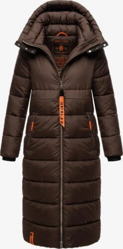 Navahoo Manteaux Dhiver Manteau D’hiver Femme Moka -Navahoo Soldes 2cf68d3f50e816e494fc7c44197af850