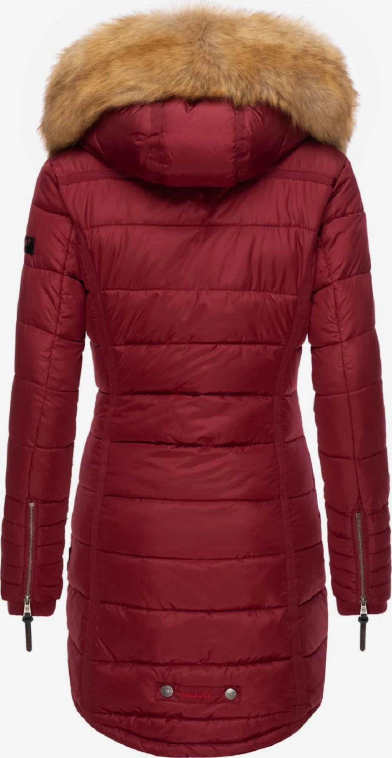 Navahoo Manteaux Dhiver Manteau D’hiver Papaya Femme Bordeaux 5 Navahoo Manteaux Dhiver Manteau D’hiver Papaya Femme Bordeaux - Image 3