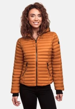 Navahoo Vestes De Mi-saison Veste Mi-saison Kimuk Femme Cognac -Navahoo Soldes 2d2d80ce0b5ce16b4034751c98e89ce3