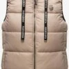 Navahoo Vestes Sans Manches Gilet Kassidy Femme Taupe 2 Navahoo Vestes Sans Manches Gilet Kassidy Femme Taupe -Navahoo Soldes 2de6a1da1f4ba496bce0326ae71462c5