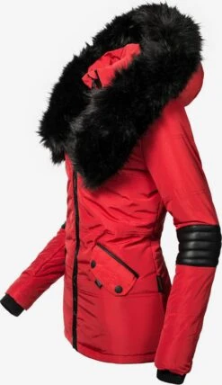 Navahoo Vestes Dhiver Veste D’hiver Nirvana Femme Rouge -Navahoo Soldes 2f5d4b33c07da871ba43160ff39befce