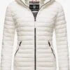 Navahoo Vestes De Mi-saison Veste Mi-saison Kimuk Femme Blanc -Navahoo Soldes 2f8fafbb35ddbbffb0afa7415b44a8dc
