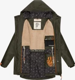 Navahoo Manteaux De Pluie Manteau Mi-saison Rainy Forest Femme Olive -Navahoo Soldes 2fa0ffed5dd8d0cfc1ff4aabb69f4cef