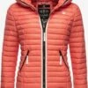 Navahoo Vestes De Mi-saison Veste Mi-saison Femme Corail -Navahoo Soldes 2fc6f9487083afd380df2143acc4ebb0