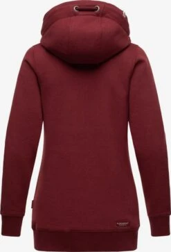 Navahoo Sweats à Capuche Sweat-shirt Zauberelfe Femme Bordeaux -Navahoo Soldes 2fe7bd85fbc2c5651a9a389f415657c4