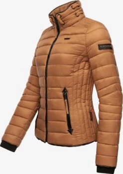 Navahoo Vestes De Mi-saison Veste Mi-saison Lulana Femme Caramel -Navahoo Soldes 3204b410748b511d04c39cefaed3393c