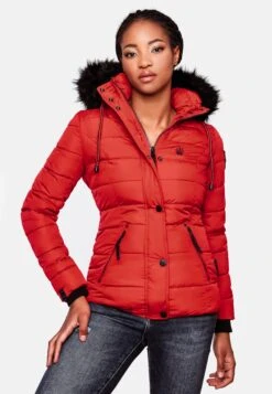 Navahoo Vestes Dhiver Veste D’hiver Zuckerbiene Femme Rouge Vif -Navahoo Soldes 32b0d1edbfd131437d19957927f4eae9