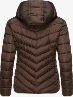 Navahoo Vestes De Mi-saison Veste Mi-saison Elva Femme Marron -Navahoo Soldes 33ea8b295d12a3e585c89351a823fad2