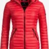 Navahoo Vestes De Mi-saison Veste Mi-saison Kimuk Femme Rouge -Navahoo Soldes 3411f77845bdd1af7a4d8864cfb1887f