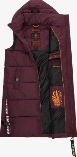 Navahoo Vestes Sans Manches Gilet Femme Bordeaux -Navahoo Soldes 341b89145236610c242d41c999bb0479