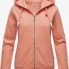 Navahoo Sweats Zippés Veste De Survêtement Cremetörtchen Femme Abricot -Navahoo Soldes 34a9e9e40a0fb813563f44f7f79c2862