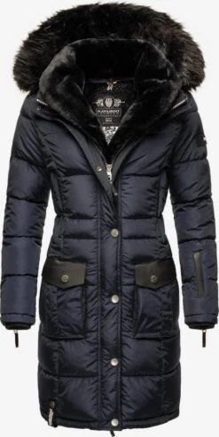 Navahoo Manteaux Dhiver Manteau D’hiver Sinja Femme Bleu Marine