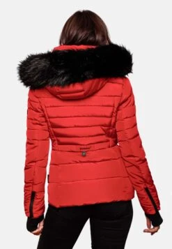 Navahoo Vestes Dhiver Veste D’hiver Adele Femme Rouge -Navahoo Soldes 34da09da8deed05f0af9bf2929b7dc01