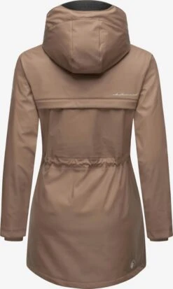 Navahoo Manteaux De Pluie Manteau Mi-saison Rainy Forest Femme Noisette -Navahoo Soldes 36ceee4e87fc8cdc4da06b9cdf3255ea