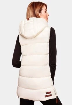 Navahoo Vestes Sans Manches Gilet Madilynaa Femme Blanc Cassé -Navahoo Soldes 37efd6b4424ef816f785157030c3d0a3
