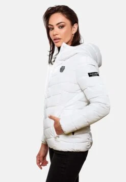Navahoo Vestes De Mi-saison Veste Mi-saison Elva Femme Blanc Naturel -Navahoo Soldes 3851107634b539beb6547c0d368dafb5