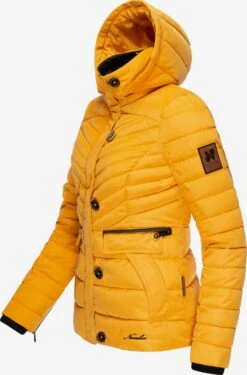 Navahoo Vestes Dhiver Veste D’hiver Wisteriaa Femme Jaune Foncé -Navahoo Soldes 3953ebf01b225961a4bc70a82011f868