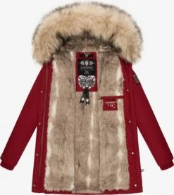 Navahoo Parkas Parka D’hiver Cristal Femme Rouge Sang -Navahoo Soldes 39ccac88f8968ccc0a6cb670fb1b760c