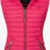 Navahoo Vestes Sans Manches Gilet Shadaa Femme Rose -Navahoo Soldes 39e0d0073a1b89d7b5fb986f42435023