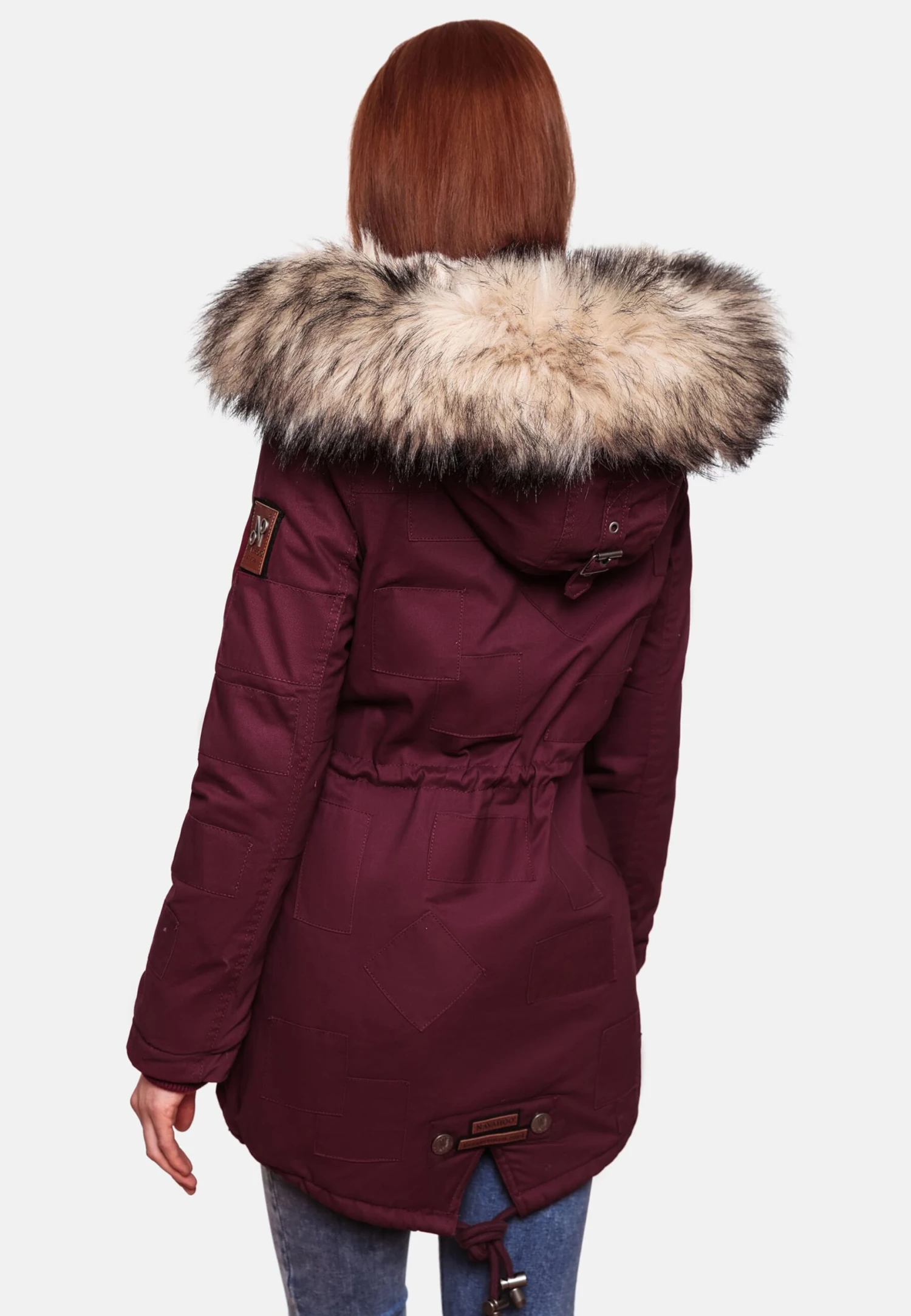 Navahoo Parkas Parka D’hiver Honigfee Femme Bordeaux 10 Navahoo Parkas Parka D’hiver Honigfee Femme Bordeaux - Image 8