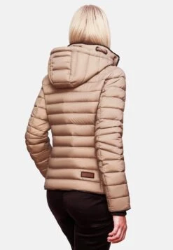 Navahoo Vestes De Mi-saison Veste Mi-saison Lulana Femme Taupe -Navahoo Soldes 3bdfe91f99c2cad7e91373d606344157