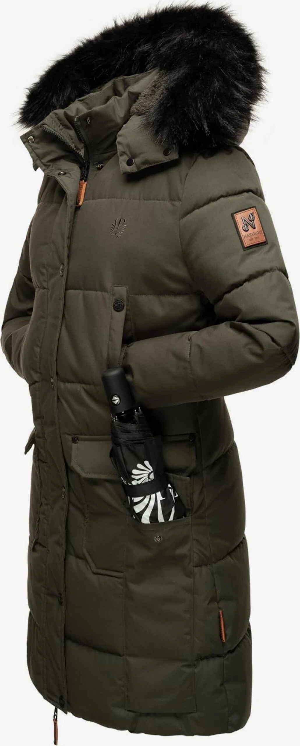 Navahoo Manteaux Dhiver Manteau D’hiver Cosimaa Femme Anthracite 9 Navahoo Manteaux Dhiver Manteau D’hiver Cosimaa Femme Anthracite - Image 7