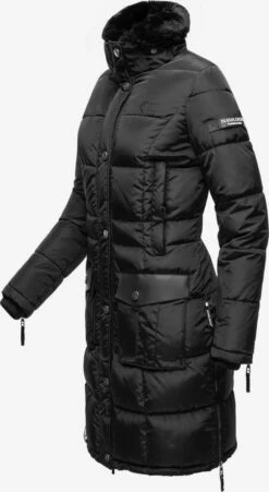 Navahoo Manteaux Dhiver Manteau D’hiver Sinja Femme Noir -Navahoo Soldes 3f185b9d761c7f23c49213a9d658ebfa