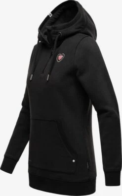 Navahoo Sweats à Capuche Sweat-shirt Zauberelfe Femme Noir -Navahoo Soldes 40127e0c8f5a1c12e81acc3025d744ad