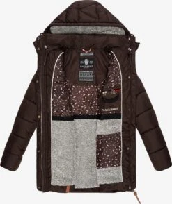 Navahoo Manteaux Dhiver Manteau D’hiver Dalie Femme Chocolat -Navahoo Soldes 40325106067e15e0a7f1b7e46a26adb9