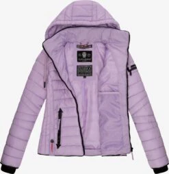 Navahoo Vestes De Mi-saison Veste Mi-saison Lulana Femme Violet Clair -Navahoo Soldes 4038add8c7999ed1509bb8b674b0fcc8