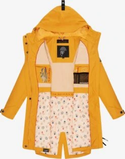 Navahoo Manteaux De Pluie Manteau Mi-saison Schötchen Femme Jaune -Navahoo Soldes 409e9368457d5478e64df18e56a6169d