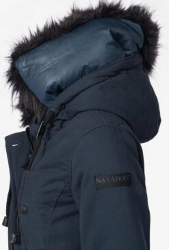 Navahoo Parkas Parka D’hiver Luluna Femme Bleu Nuit -Navahoo Soldes 40b83eee6b5939c7e39ef6e3d786f61f