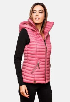 Navahoo Vestes Sans Manches Gilet Shadaa Femme Rose Ancienne -Navahoo Soldes 40bec1f4acfea3f85c9c2da69cae3cf2