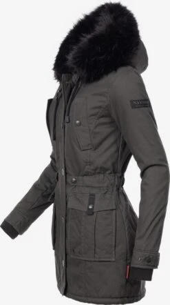 Navahoo Parkas Parka D’hiver Luluna Femme Gris Foncé -Navahoo Soldes 413aa967857219050497d5764830abde