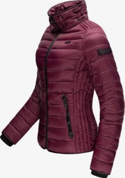 Navahoo Vestes De Mi-saison Veste Mi-saison Lulana Femme Bordeaux -Navahoo Soldes 41487d6aea43059a14a5e40c82afa04a