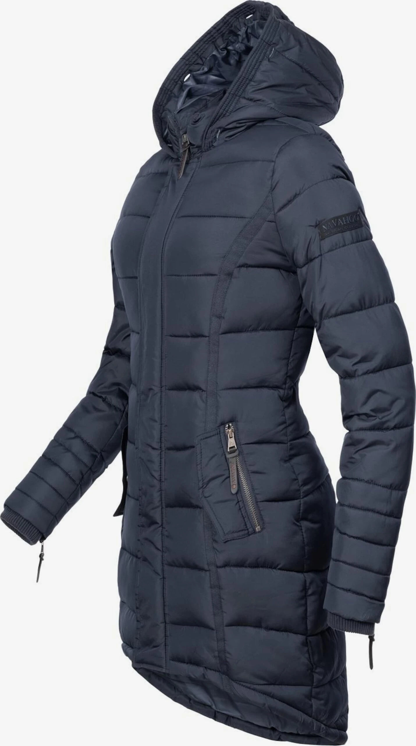 Navahoo Manteaux Dhiver Manteau D’hiver Papaya Femme Bleu Foncé 5 Navahoo Manteaux Dhiver Manteau D’hiver Papaya Femme Bleu Foncé - Image 3