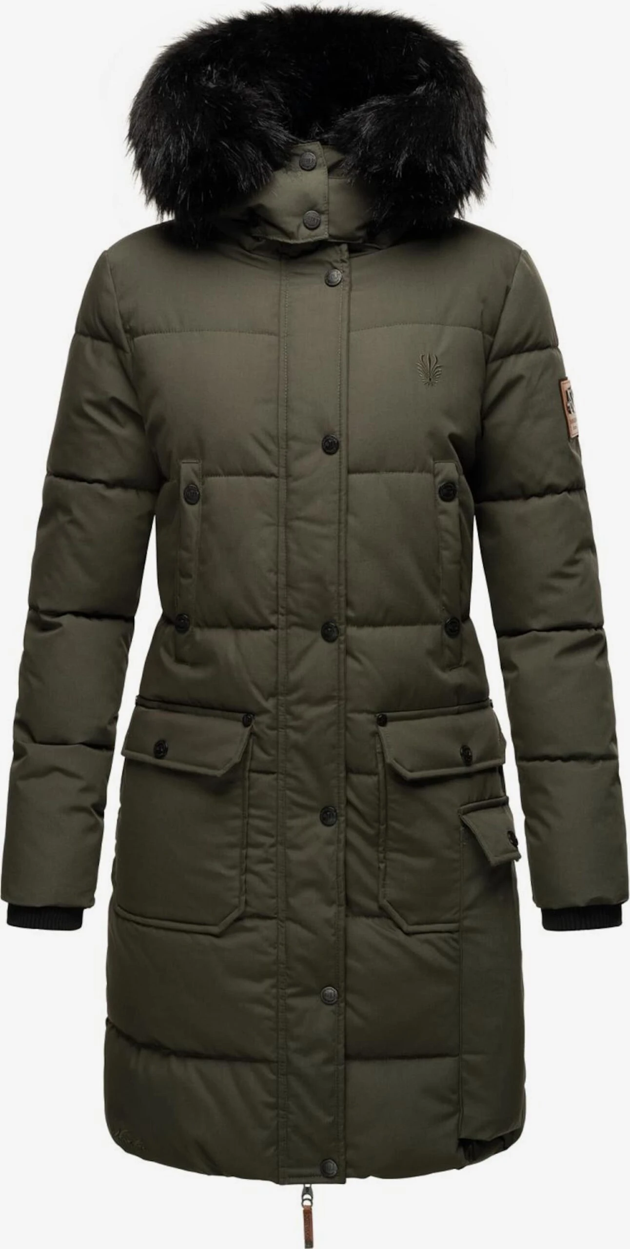 Navahoo Manteaux Dhiver Manteau D’hiver Cosimaa Femme Anthracite 6 Navahoo Manteaux Dhiver Manteau D’hiver Cosimaa Femme Anthracite - Image 4