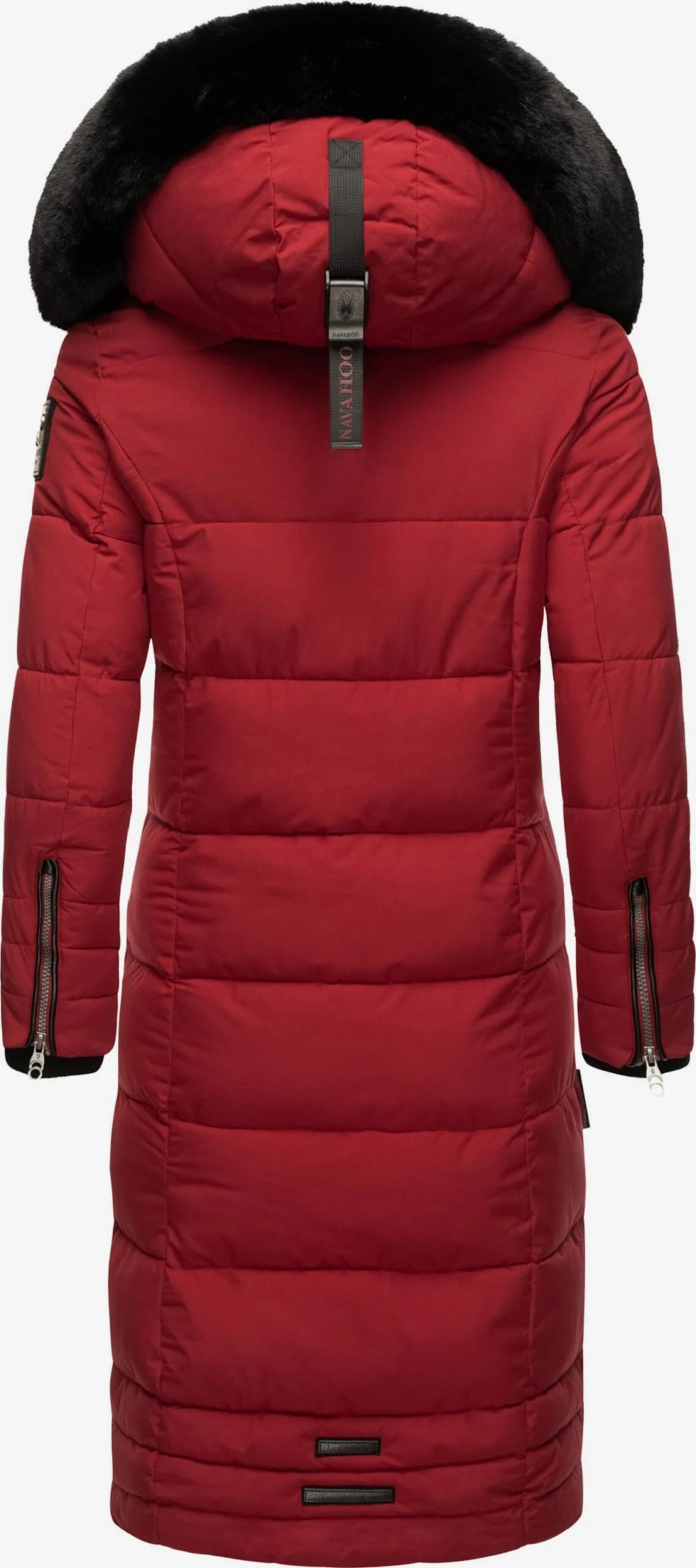 Navahoo Manteaux Dhiver Manteau D’hiver Fahmiyaa Femme Rouge 5 Navahoo Manteaux Dhiver Manteau D’hiver Fahmiyaa Femme Rouge - Image 3