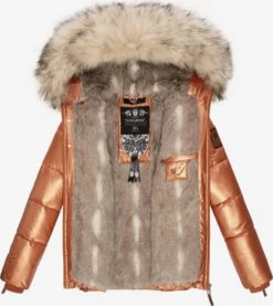 Navahoo Vestes Dhiver Veste D’hiver Tikunaa Femme Marron -Navahoo Soldes 430fef6eb9c2712efaf3cd927c566dd6