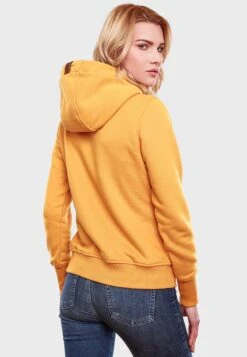 Navahoo Sweats à Capuche Sweat-shirt Damlaa Femme Jaune Dor -Navahoo Soldes 4456a7f7a56e4cf86fe161448b32701d