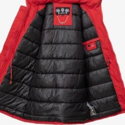 Navahoo Manteaux Dhiver Manteau D’hiver Schneeengel Femme Rouge Néon -Navahoo Soldes 4466f054c46fe7abf7aceff4bcc3e600