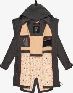 Navahoo Manteaux De Pluie Manteau Mi-saison Schötchen Femme Anthracite -Navahoo Soldes 448c313e079eb242b9dd4f4964e8561b