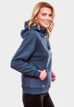 Navahoo Sweats à Capuche Sweat-shirt Zuckerbärchen Femme Bleu Nuit -Navahoo Soldes 481007ab5cdf9c7e1bb28adab6fe0057