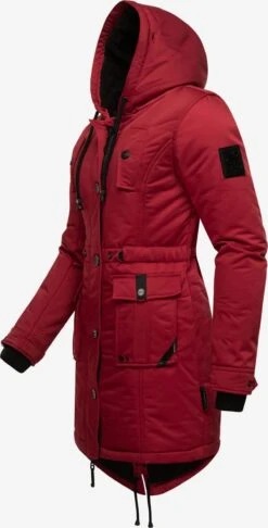 Navahoo Parkas Parka D’hiver Luluna Femme Rouge -Navahoo Soldes 483e09ca3ad404ef1d5a000b5784da1c