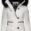 Navahoo Vestes Dhiver Veste D’hiver Wisteriaa Femme Blanc